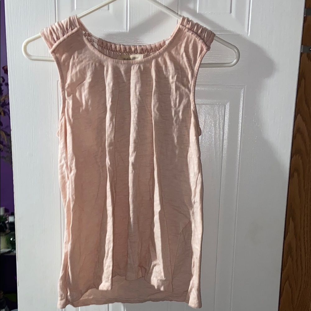 Women's Pink Sleeveless Top